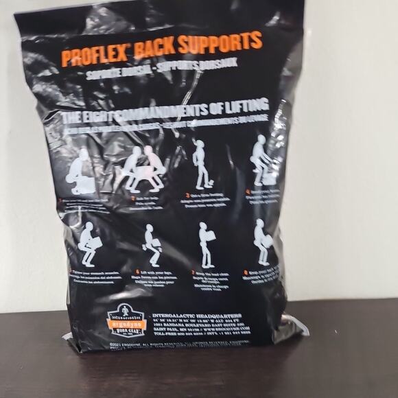 ProFlex 1650 Back Support Belt 7.5" Elastic, Adjustable Removeable Straps, ... - Picture 11 of 11